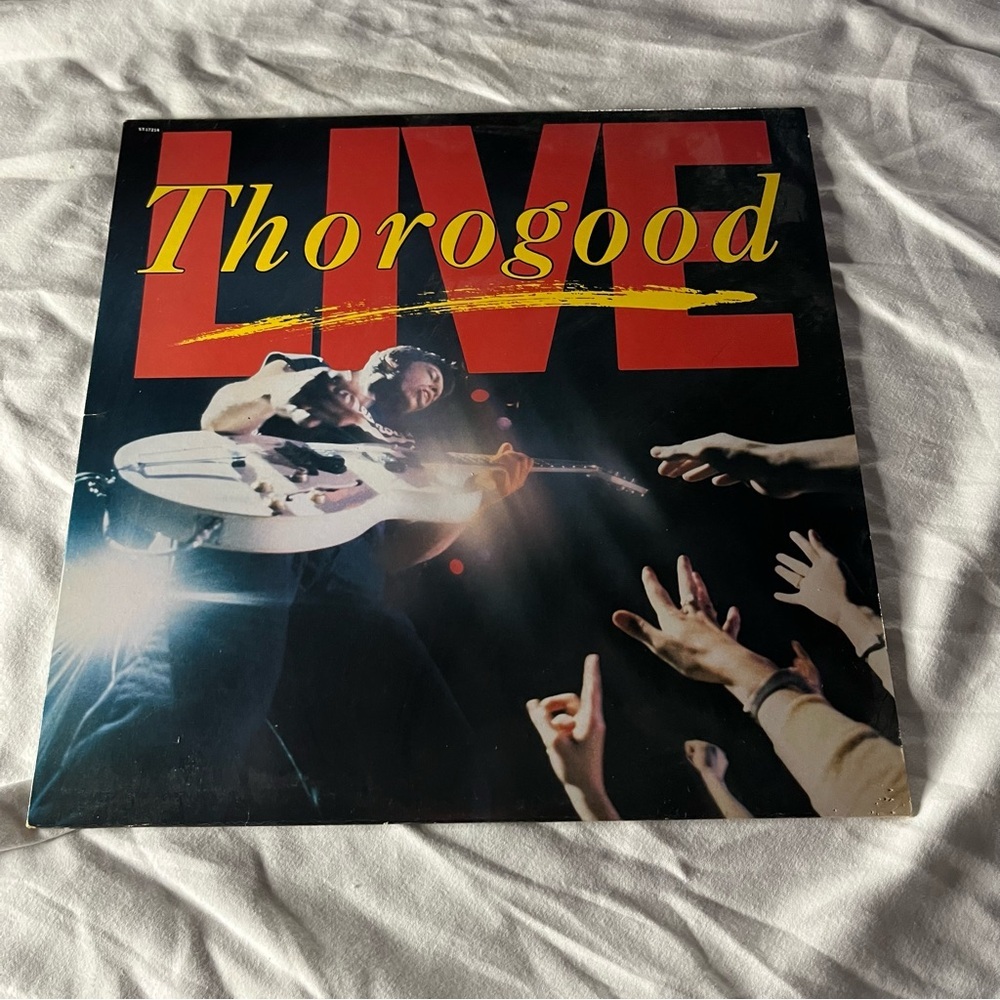 Thorogood Live Vinyl Record